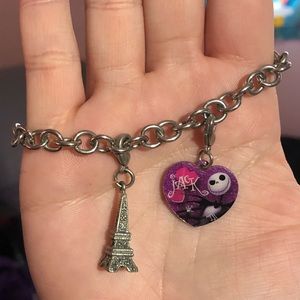 Nightmare Before Christmas + Eiffel Tower Charm